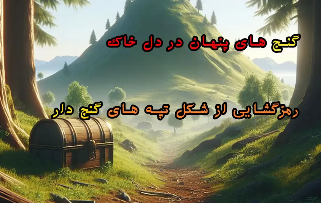 شکل تپه های گنج دار