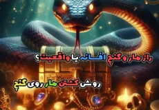 روش کشتن مار روی گنج