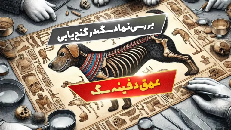 بررسی نماد سگ در گنح یابی و عمق دفینه سگ