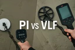 تفاوت فلزیاب های VLF و پالسی